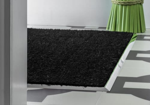 Matwell Edging Non Floating - Brushed Chrome
