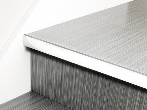 Premier LVT Nosing Full Bull - Chrome