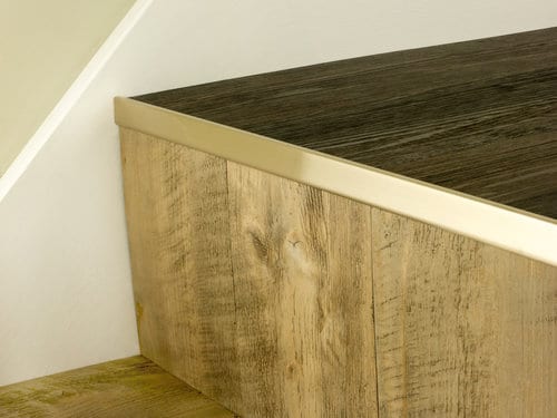 Premier LVT Nosing No Bull - Satin Brass