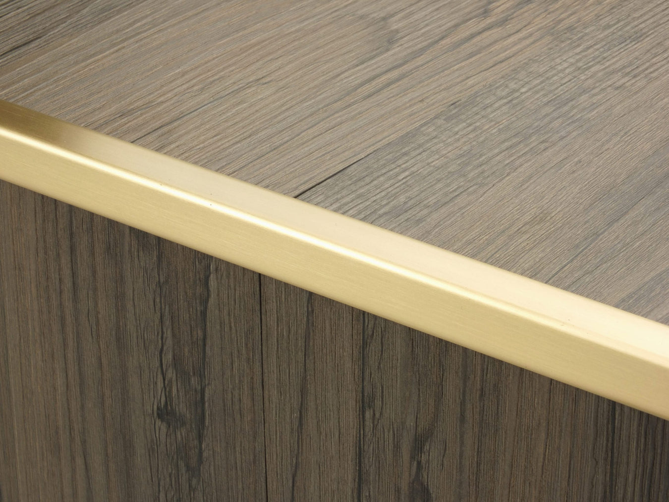 Satin Brass Stair Noses