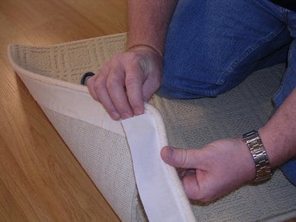 Carpet binding tape - Easybind Application Kit installation 