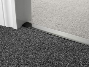 Double Z door htesholds carpet to carpet pewter