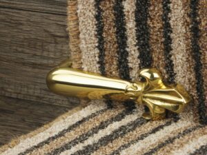 Carpet-stair-clip-polished-brass