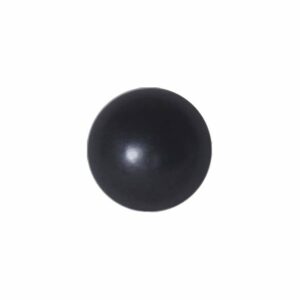 Carpet stud, circular button in Black