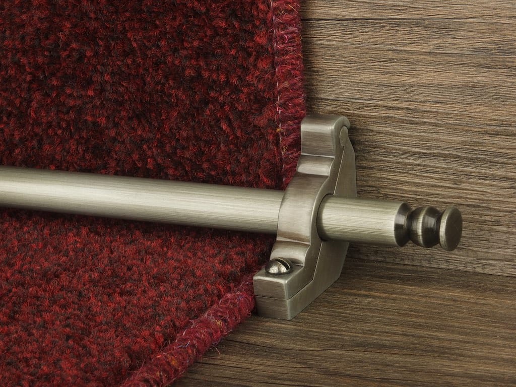 stair carpet rods brackets   cast iron quality copy of an original Victorian 