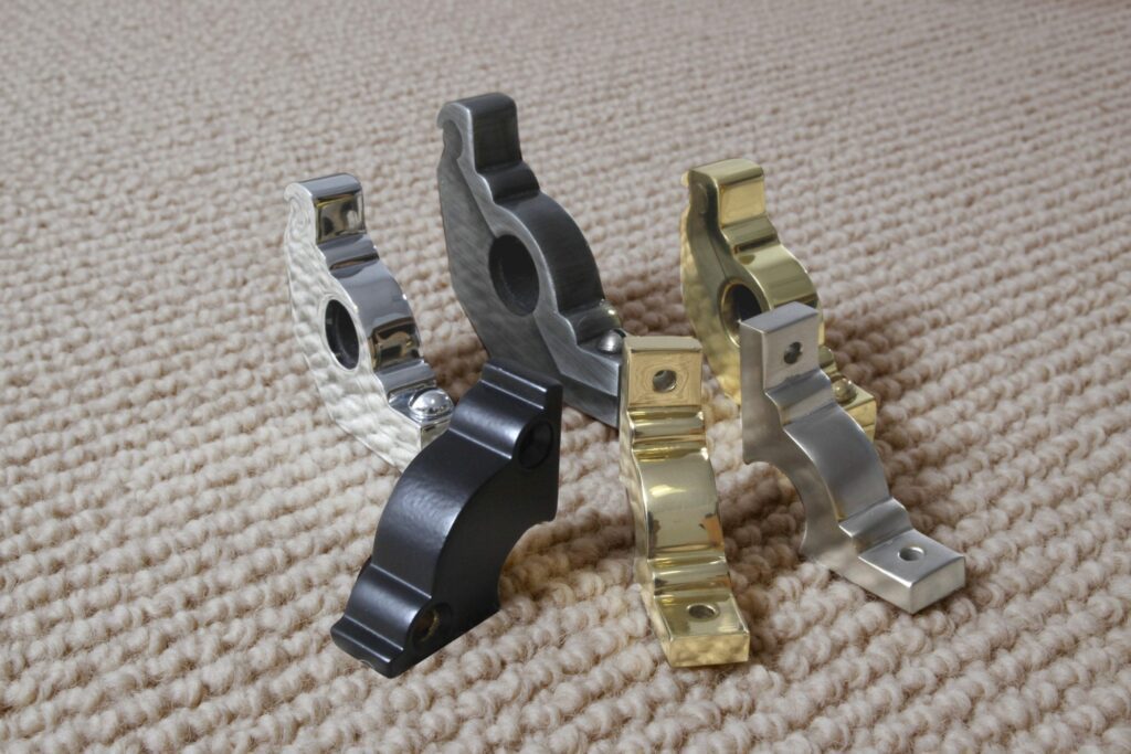Stair Rod loose brackets - variety of finishes
