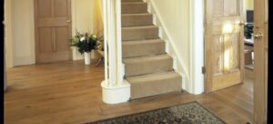 lancaster antique brass stairs fitted in hall
